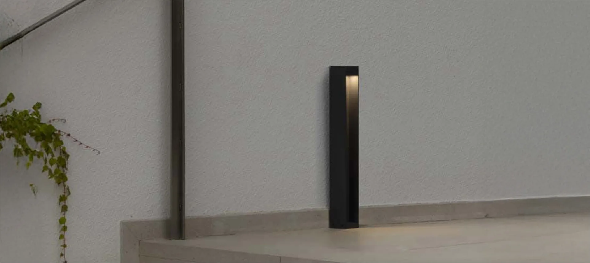 Outside rectangular light
