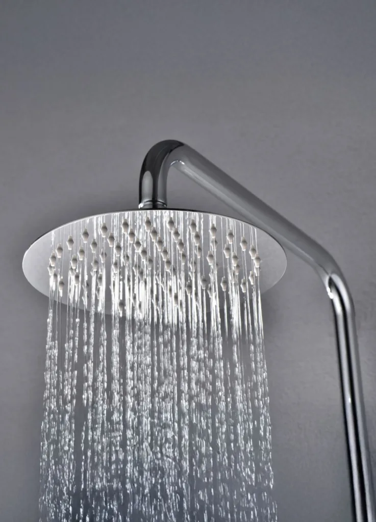 Chrome shower